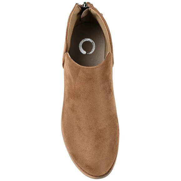 NiB Journee Women's Livvy Slip On Heeled Ankle Boots Taupe Size 6 M $70 RY1430 - Picture 5 of 5